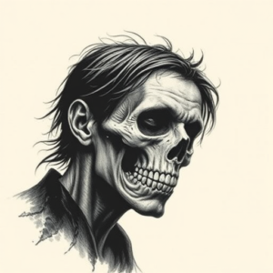 Horror Realism Money Tattoo