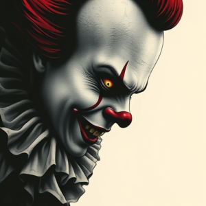 Horror Realism Pennywise Tattoo