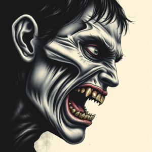 Horror Realism Rock Tattoo