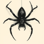 Horror Realism Spider Tattoo