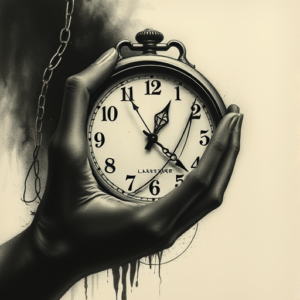 Horror Realism Time Tattoo