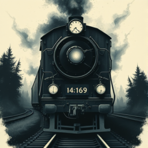 Horror Realism Train Tattoo