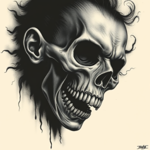 Horror Realism Turbo Tattoo