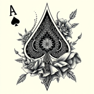 Hyper-Detailed Ace Tattoo