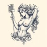 Hyper-Detailed Aphrodite Tattoo