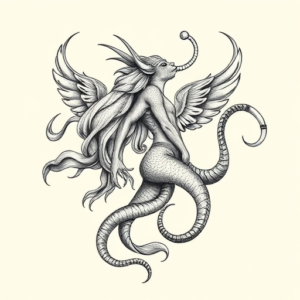 Hyper-Detailed Aquarius Tattoo