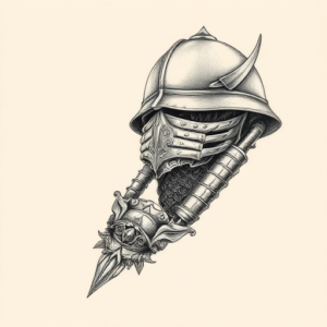 Hyper-Detailed Armor Tattoo