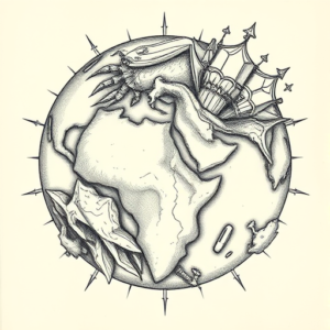 Hyper-Detailed Atlas Tattoo