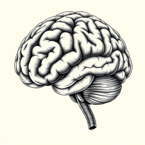 Hyper-Detailed Brain Tattoo