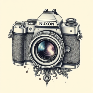 Hyper-Detailed Camera Tattoo