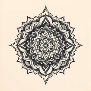 Hyper-Detailed Chakra Tattoo