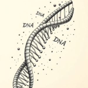 Hyper-Detailed Dna Tattoo