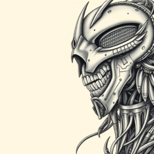 Hyper-Detailed Evangelion Tattoo