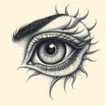 Hyper-Detailed Eye Tattoo