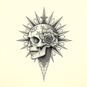 Hyper-Detailed Halo Tattoo