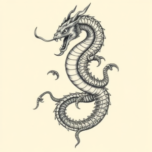 Hyper-Detailed Hydra Tattoo