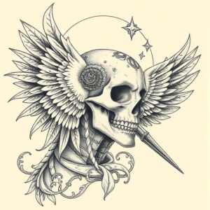 Hyper-Detailed Icarus Tattoo