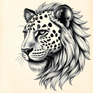 Hyper-Detailed Leo Tattoo