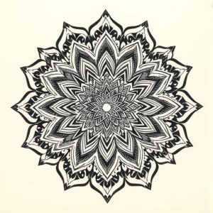 Hyper-Detailed Mandala Tattoo