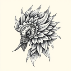 Hyper-Detailed Nature Tattoo