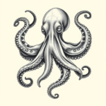 Hyper-Detailed Octopus Tattoo