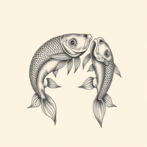 Hyper-Detailed Pisces Tattoo