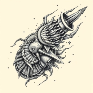 Hyper-Detailed Turbo Tattoo