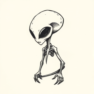 Ignorant Alien Tattoo