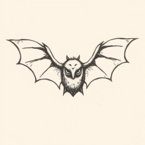 Ignorant Bat Tattoo