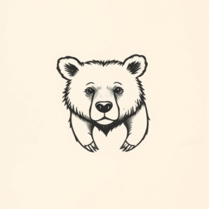 Ignorant Bear Tattoo