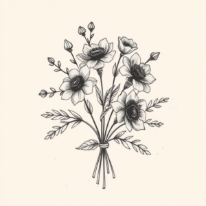 Ignorant Bouquet Tattoo