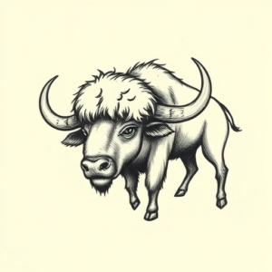 Ignorant Buffalo Tattoo