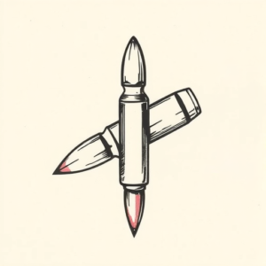 Ignorant Bullet Tattoo