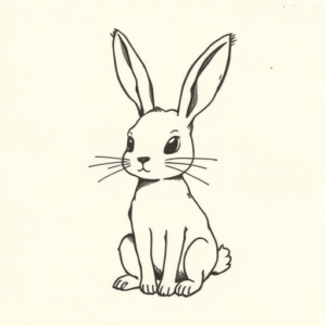 Ignorant Bunny Tattoo