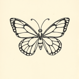 Ignorant Butterfly Tattoo