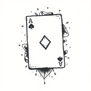 Ignorant Card Tattoo