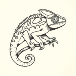 Ignorant Chameleon Tattoo