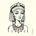 Ignorant Cleopatra Tattoo