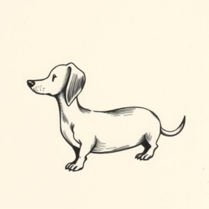Ignorant Dachshund Tattoo