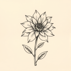 Ignorant Dahlia Tattoo