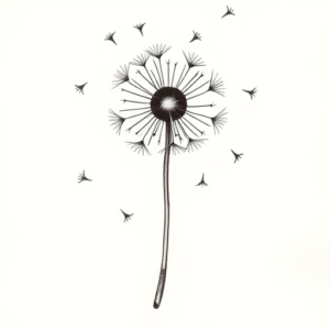 Ignorant Dandelion Tattoo