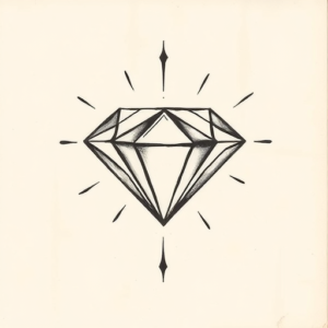 Ignorant Diamond Tattoo