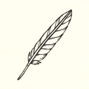 Ignorant Feather Tattoo