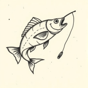 Ignorant Fishing Tattoo