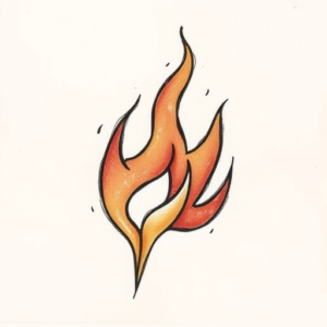 Ignorant Flame Tattoo