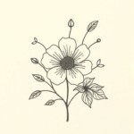 Ignorant Floral Tattoo