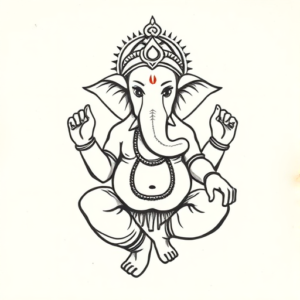 Ignorant Ganesha Tattoo