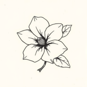 Ignorant Gardenia Tattoo