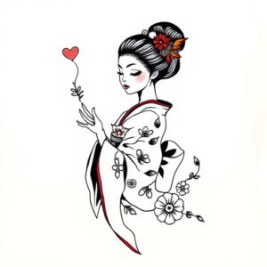 Ignorant Geisha Tattoo