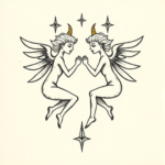 Ignorant Gemini Tattoo